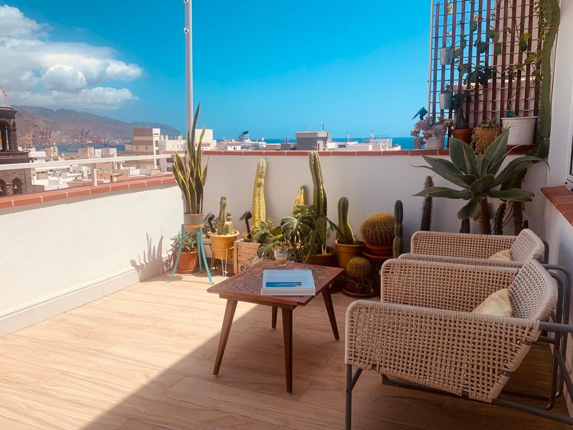 Apartamento Atico Con Terraza, Vistas Panoramicas Y Parking Santa Cruz de Tenerife Exterior foto